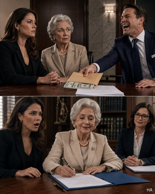 Lors de mon divorce, je n’ai pas demandé la maison de maître ni les millions, seulement ma belle-mère. Mon ex m’a versé 5 000 $ pour que je l’accepte, ignorant qu’elle était la seule personne capable de le détruire.
