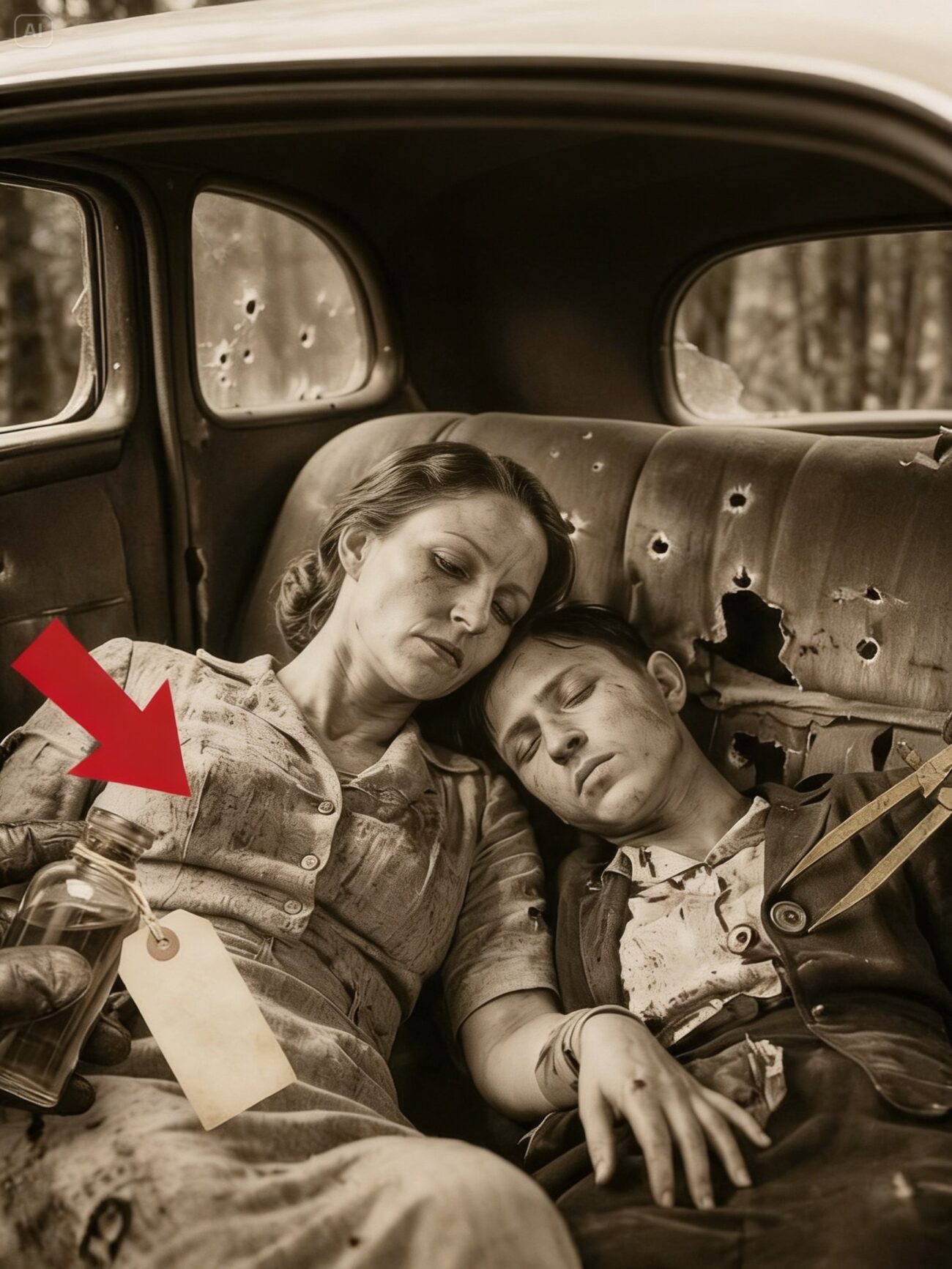 L’ÉTRANGE secret des corps de Bonnie et Clyde après l’embuscade