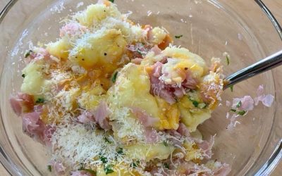 Boulettes de pommes de terre et de jambon