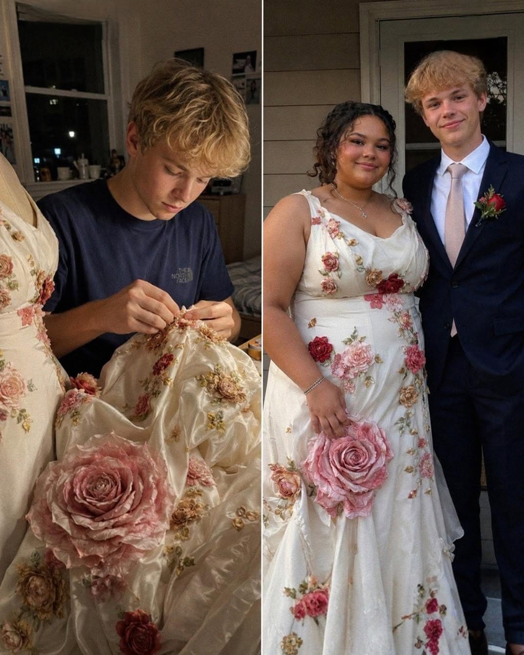 Tous les magasins disaient à ma fille qu’elle était trop grande pour le bal de promo, jusqu’à ce que sa meilleure amie révèle un secret qui a fait pleurer toute l’école.
