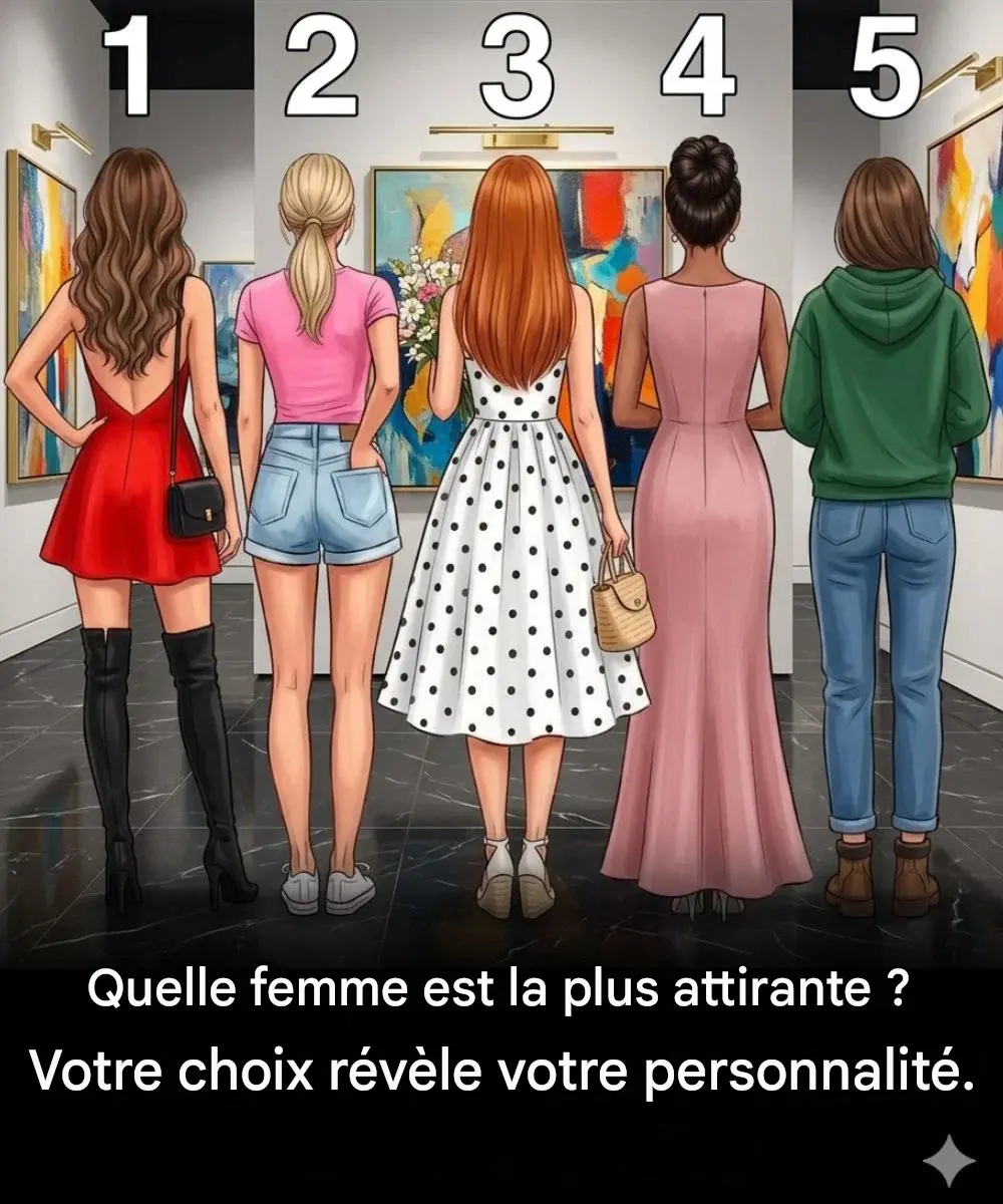 Quelle femme est la plus attirante ? Ce que votre choix révèle de vous.