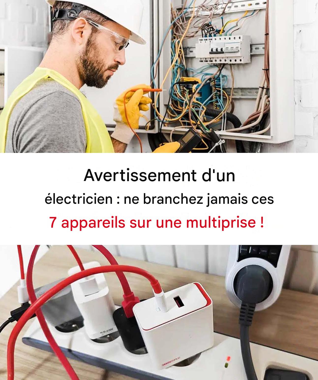 7 appareils électroménagers que vous ne devriez jamais brancher sur une rallonge.