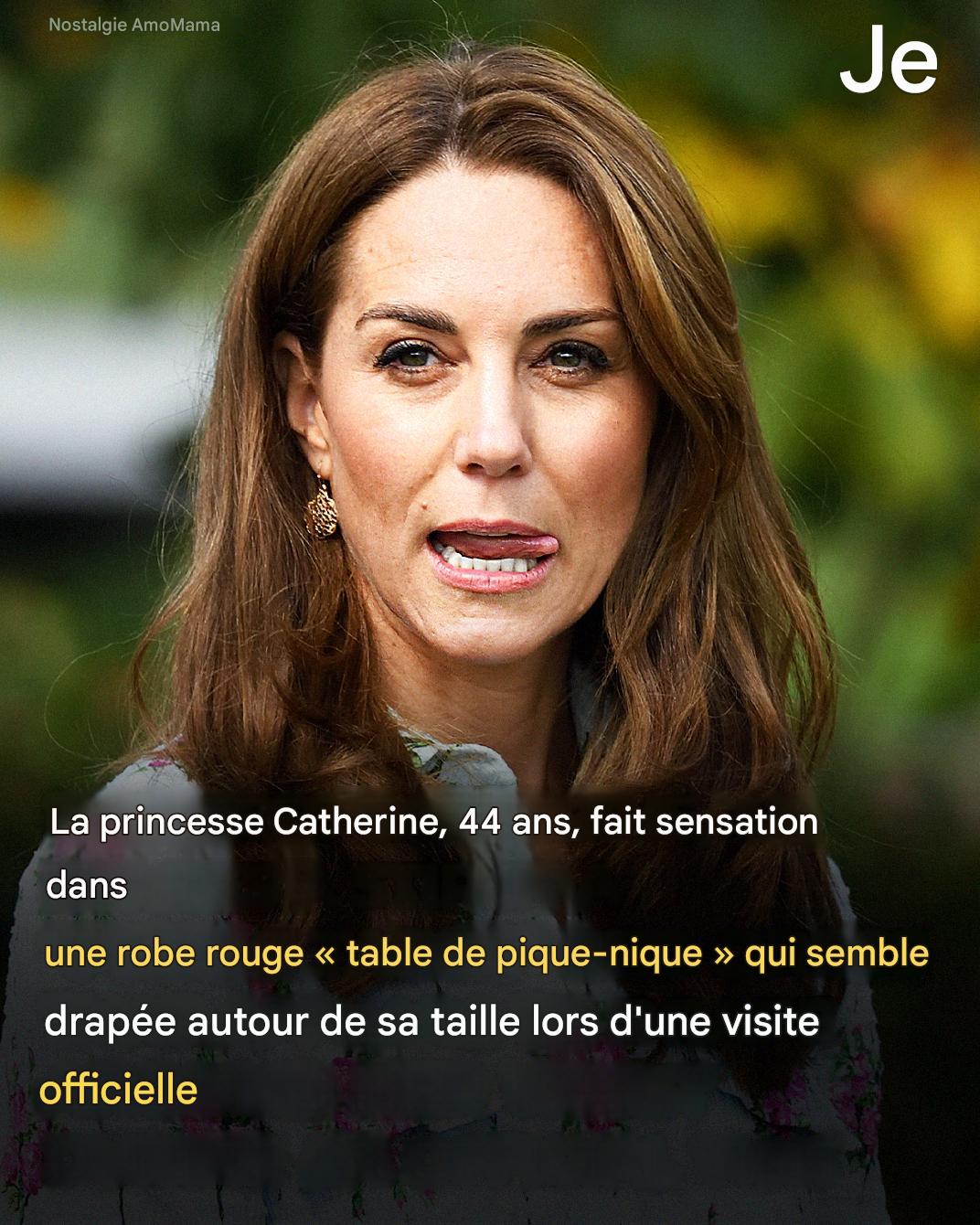 Kate Middleton fait sensation dans une robe rouge audacieuse lors d’un événement caritatif — Photos
