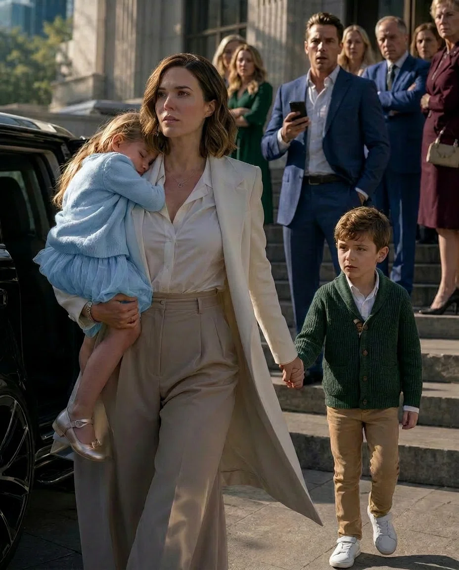 Cinq minutes après notre divorce, j’ai pris mes enfants et je suis partie pour Londres, tandis que toute la famille de mon ex célébrait la grossesse de sa maîtresse, jusqu’à ce qu’une simple échographie vienne tout détruire…