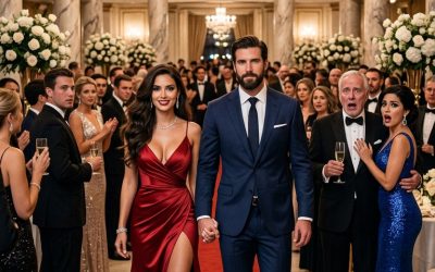 Elle est entrée au gala vêtue d’une robe rouge, tenant la main d’un autre homme… et son mari a paniqué lorsque la vérité a soudainement anéanti des années de mensonges.