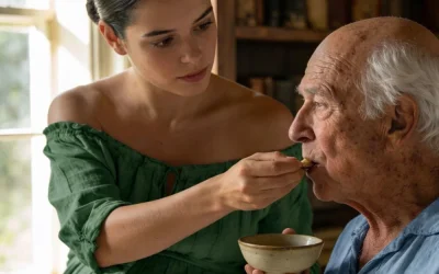 J’ai épousé mon voisin de 80 ans pour sauver sa maison… et puis je suis tombée enceinte et sa famille est venue me réclamer du sang.