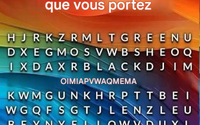 Les trois premières couleurs que vous voyez révèlent comment vous intimidez les gens