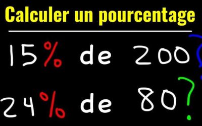 Comment calculer un pourcentage facilement ? L’astuce de prof de math  Découvrez l’astuce ici