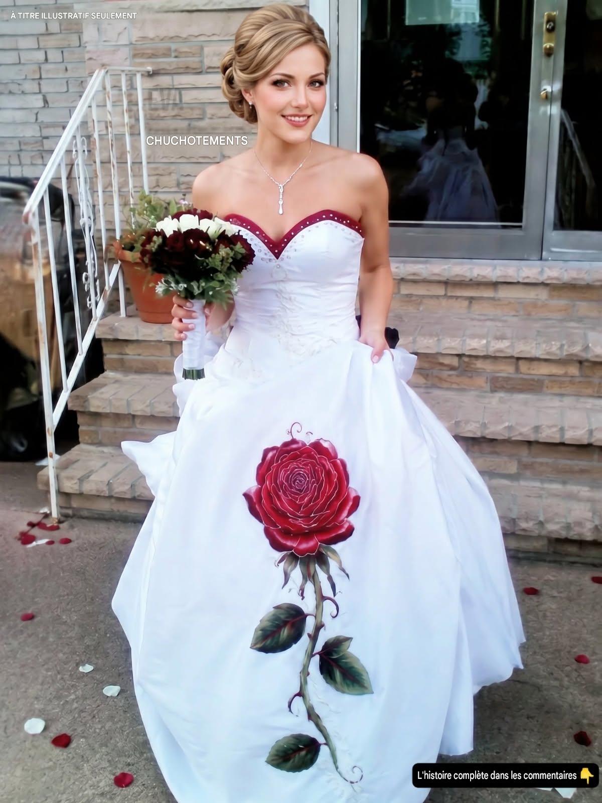 La robe de mariée…