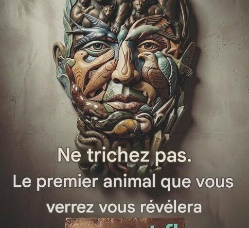 Le premier animal que vous apercevez pourrait vous offrir une perspective unique sur votre personnalité.