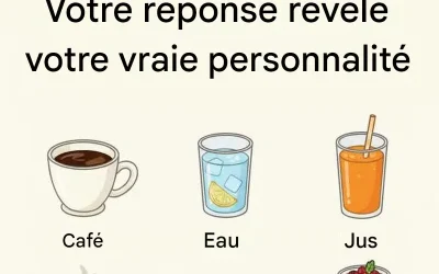 Vous devez choisir une boisson dont vous pourriez vous passer : votre réponse révèle votre véritable personnalité.