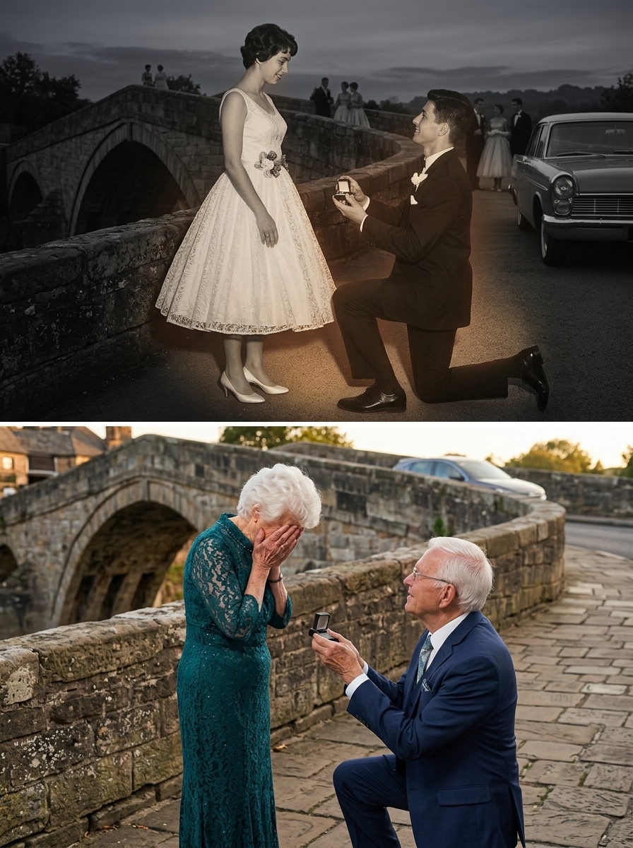 Un homme de 80 ans retrouve son amour de lycée et la demande en mariage après 60 ans de séparation.